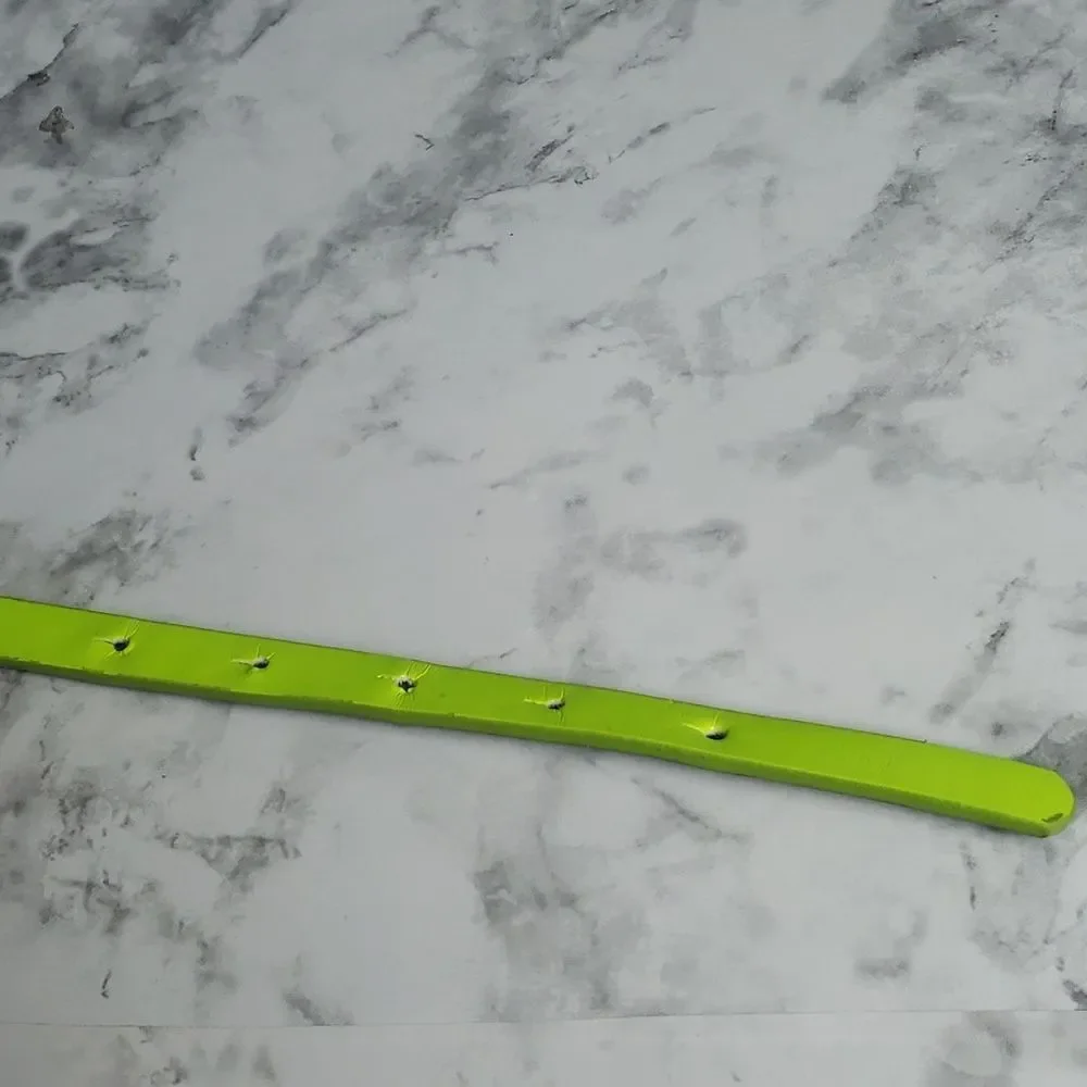 Floral Lime Green Belt